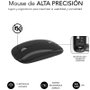 Subblim Combo Dual Prestige Extendido Gris/Negro con Teclado y Ratón Inalámbrico Bluetooth/2.4G